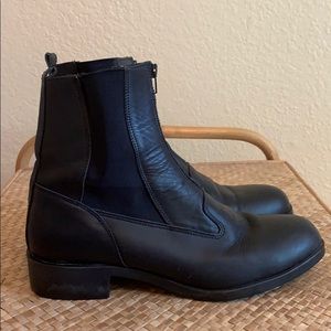 Ariat Men’s Heritage IV Zip Black Leather Boots